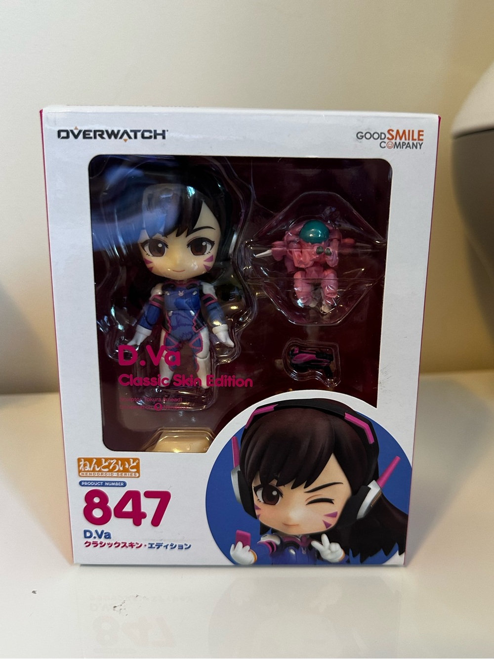 Nendoroid 847 Overwatch D.Va Classic Skin
Edition Good Smile Figure NEW SEALED